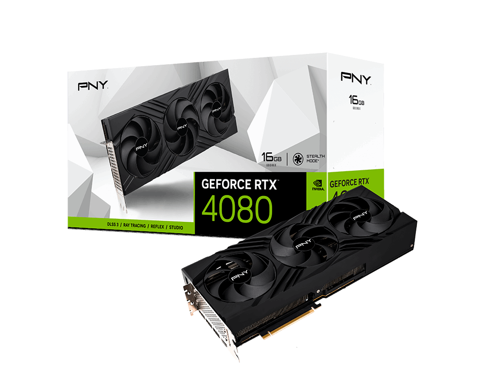 Видеокарта PNY GeForce RTX 4080 TF VERTO Edition 16GB GDDR6X 18
