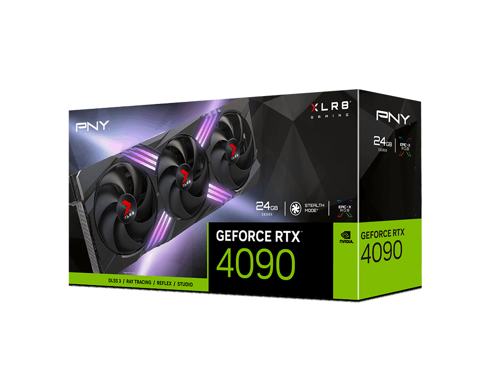 Видеокарта PNY GeForce RTX 4090 24GB GDDR6X Gaming Verto 17