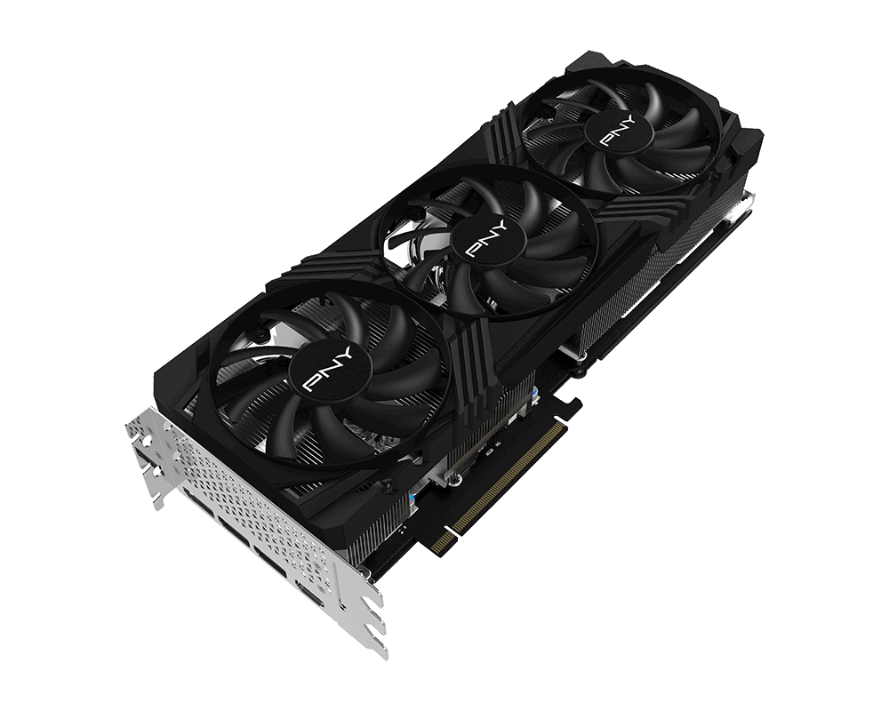 Видеокарта PNY GeForce RTX 4070 Ti 12GB Verto LED Triple Fan 13