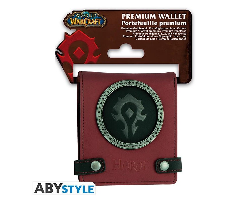 Аксесоар Портфейл ABYSTYLE WORLD OF WARCRAFT - Horde 6