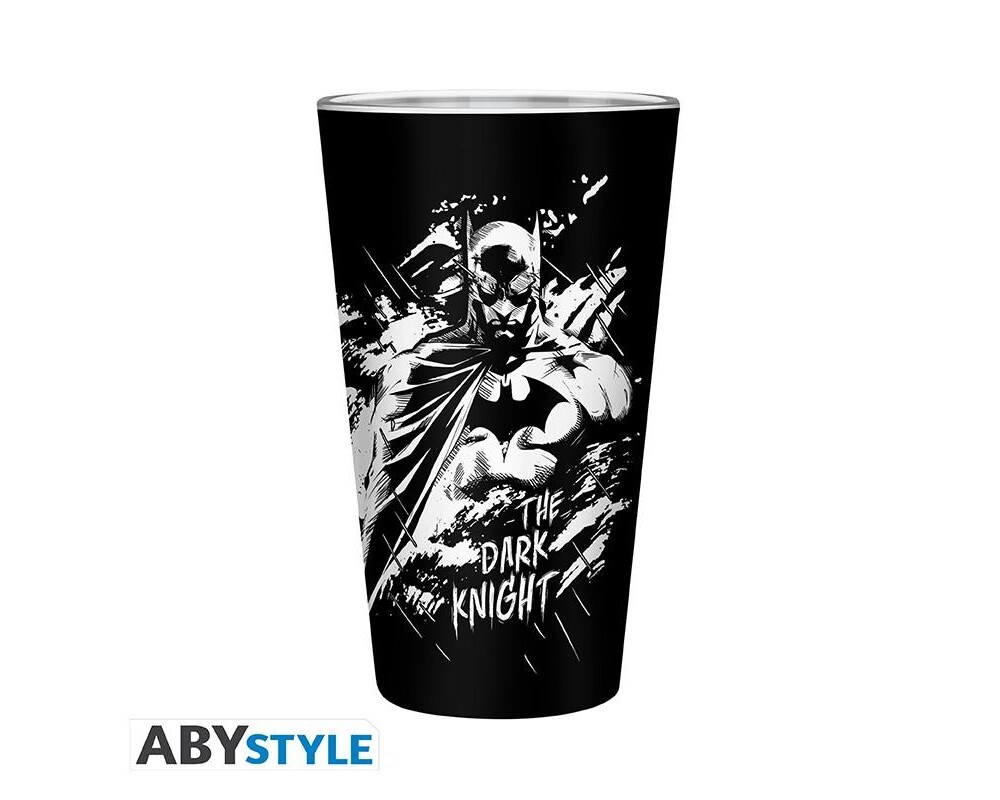 Аксесоар Комплект ABYSTYLE DC COMICS - Pck XXL glass + Pin + Pocket Notebook "Batman" 2