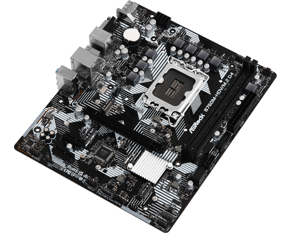 Дънна платка ASROCK B760M-HDV/M.2 D4 8