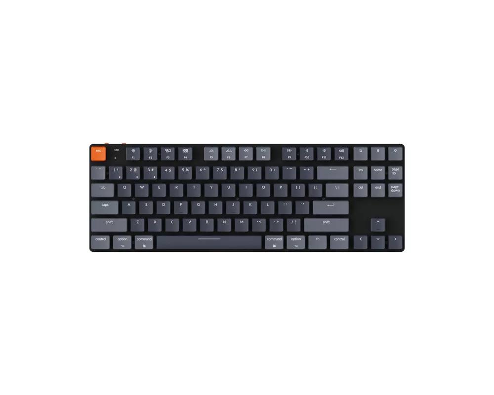 Клавиатура Геймърска Механична клавиатура Keychron K1 SE TKL Hot-Swappable Low Profile Keychron Optical Blue Switch RGB Backlight, Aluminium and Plastic Frame 5