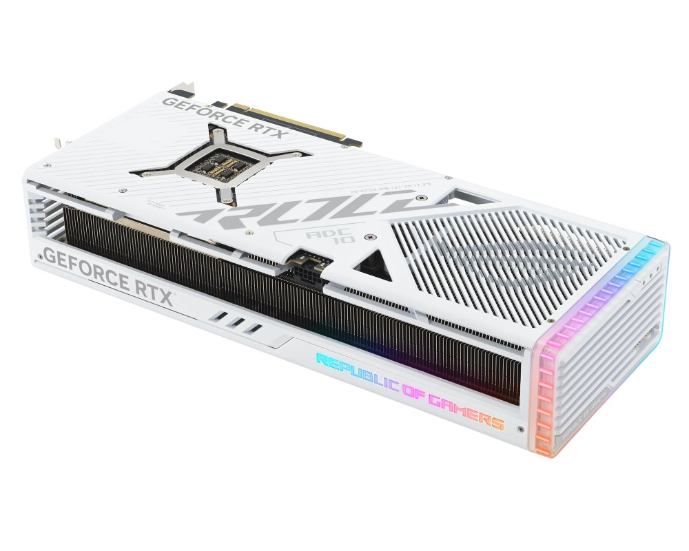 Видеокарта ASUS ROG Strix GeForce RTX 4090 24GB GDDR6X White OC Edition 9