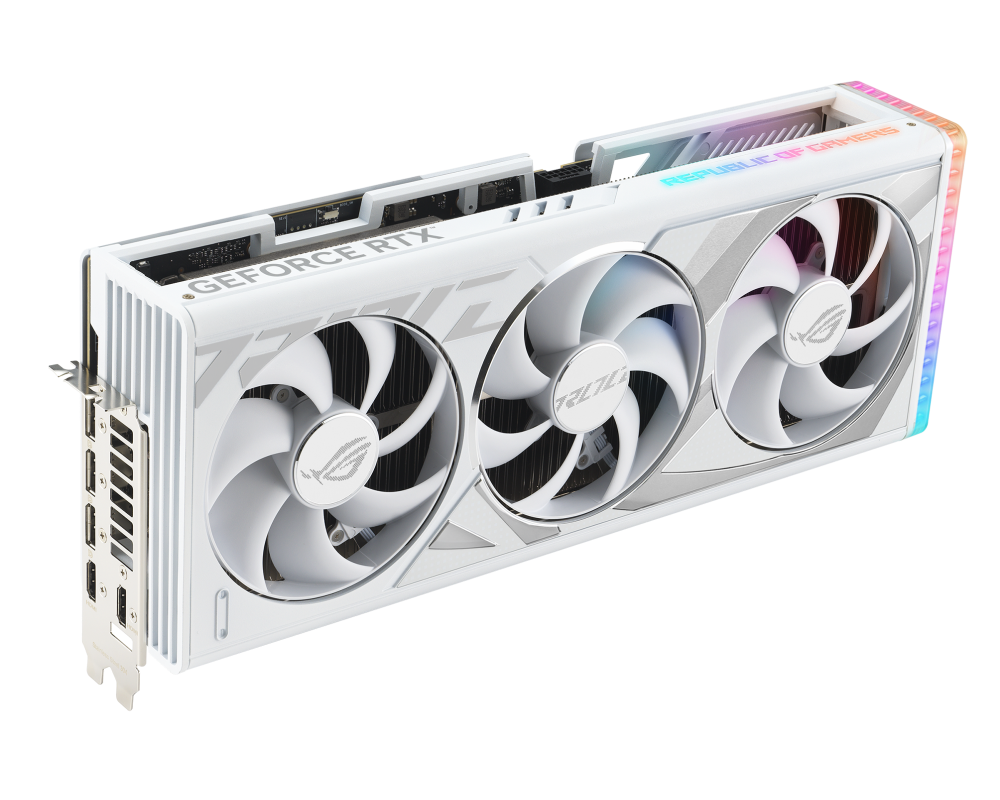 Видеокарта ASUS ROG Strix GeForce RTX 4090 24GB GDDR6X White OC Edition 4