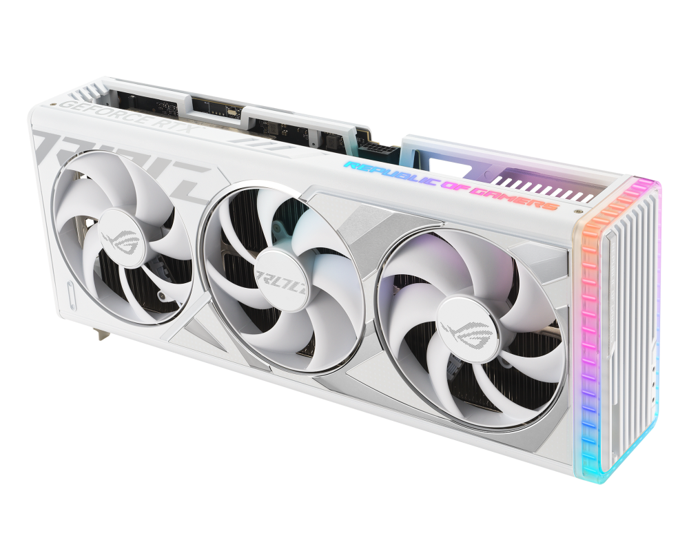 Видеокарта ASUS ROG Strix GeForce RTX 4080 16GB GDDR6X White OC Edition 3