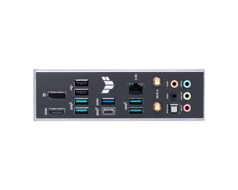 Дънна платка ASUS TUF GAMING B760M-PLUS WIFI D4 LGA1700 mATX 4xDIMM DDR4 1xDP 1xHDMI 4xSATA 2xM.2 MB 5