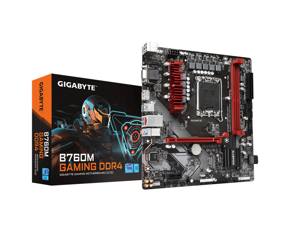 Дънна платка GIGABYTE B760M GAMING, socket 1700 5