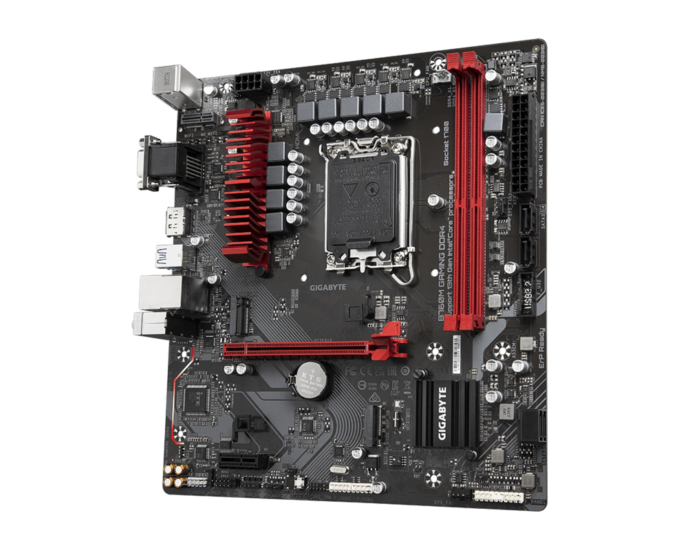 Дънна платка GIGABYTE B760M GAMING, socket 1700 2