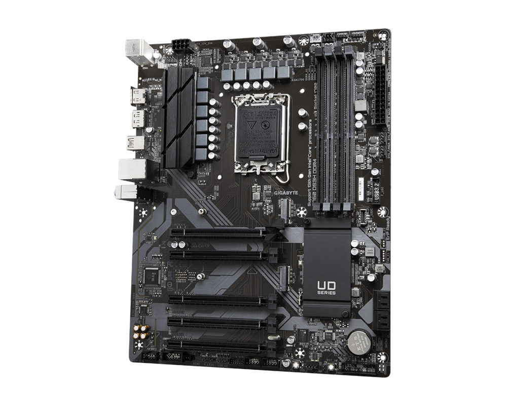 Дънна платка GIGABYTE B760 DS3H, socket 1700, ATX 4xDDR4, PCIe 4.0 2