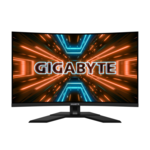 <span>Монитор</span> Gigabyte M32UC, 31.5" SS VA UHD 3840x2160, Curved 1500R, 144Hz, 1ms, HDR 400, KVM <span class='catalog-num-in-name'>M32UC-EK</span> - 