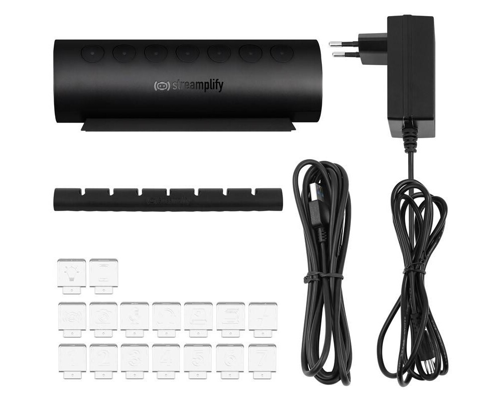 USB хъб 7 портов Хъб Streamplify CTRL 7 7