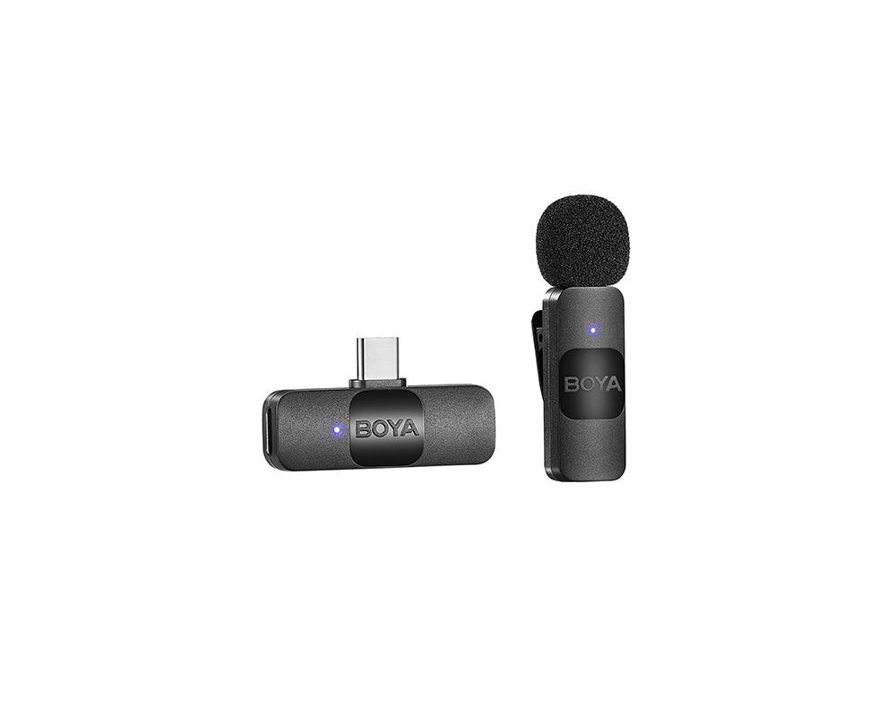 Микрофон Безжична микрофонна система с ревер USB-C 4