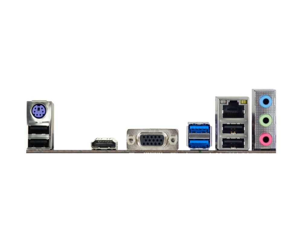 Дънна платка BIOSTAR A320MH, AMD A320, sock. AM4, Ver 6.X 4