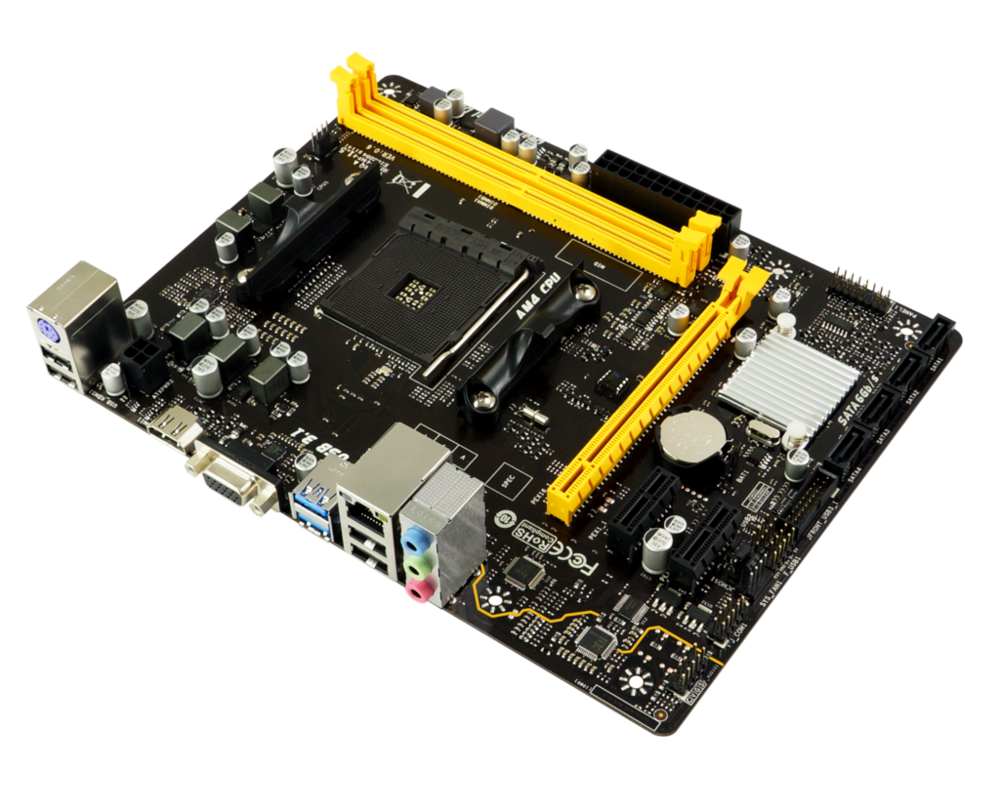 Дънна платка BIOSTAR A320MH, AMD A320, sock. AM4, Ver 6.X 3