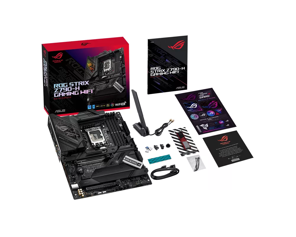 Дънна платка ASUS ROG STRIX Z790-H GAMING WIFI LGA1700 Z790 USB3.2 GEN 2 MB 11