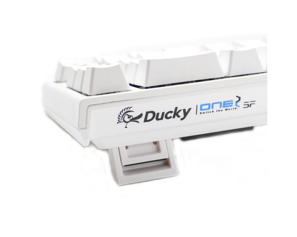 Клавиатура Геймърскa механична клавиатура Ducky One 2 Mini V2 White RGB, Cherry MX Red 7