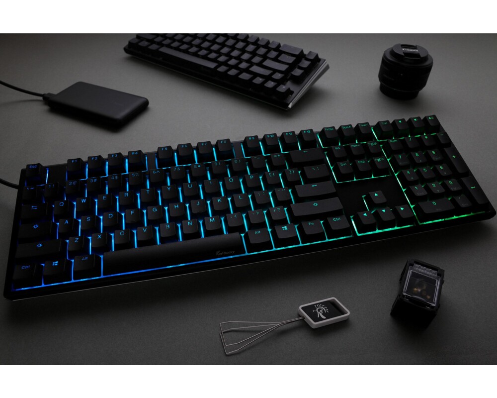 Клавиатура Геймърскa механична клавиатура Ducky One 3 Classic Full Size Hotswap Cherry MX Brown, RGB, PBT Keycaps 6