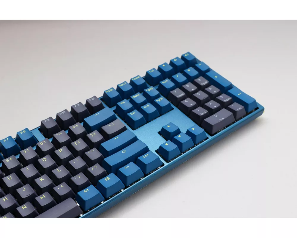 Клавиатура Геймърскa механична клавиатура Ducky One 3 DayBreak Full Size Hotswap Cherry MX Black, RGB, PBT Keycaps 5
