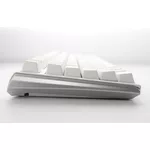 Клавиатура Геймърскa механична клавиатура Ducky One 3 Pure White Full Size Hotswap Cherry MX Red, RGB, PBT Keycaps 3
