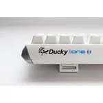 Клавиатура Геймърскa механична клавиатура Ducky One 3 Pure White Full Size Hotswap Cherry MX Red, RGB, PBT Keycaps 4
