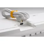 Клавиатура Геймърскa механична клавиатура Ducky One 3 Pure White Full Size Hotswap Cherry MX Red, RGB, PBT Keycaps 6