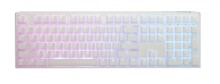  Геймърскa механична клавиатура Ducky One 3 Pure White Full Size Hotswap Cherry MX Silver, RGB, PBT Keycaps 637160 08-PUSPDPWWWSC1 на топ цена - PIC.bg