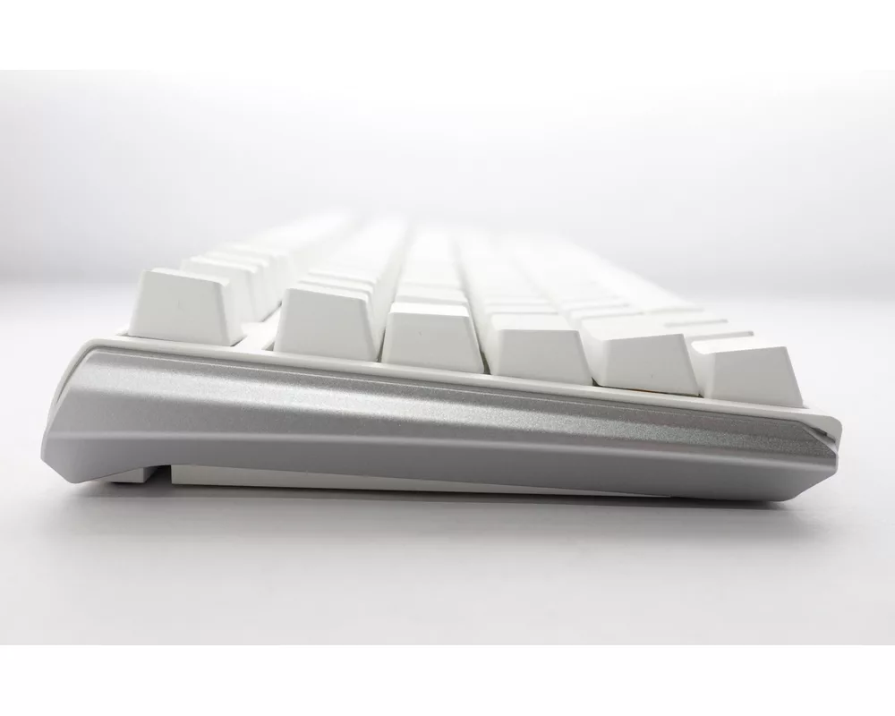 Клавиатура Геймърскa механична клавиатура Ducky One 3 Pure White Full Size Hotswap Cherry MX Silent Red, RGB, PBT Keycaps 4