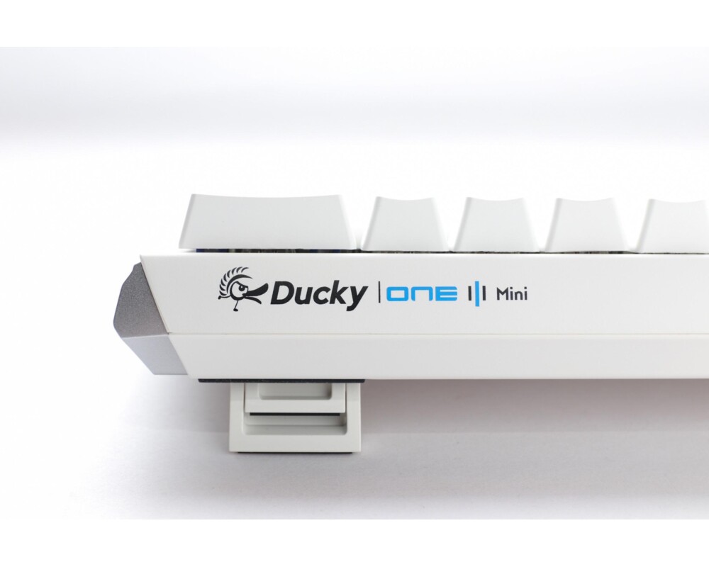 Клавиатура Геймърска механична клавиатура Ducky One 3 Pure White Mini 60% Hotswap Cherry MX Brown, RGB, PBT Keycaps 5