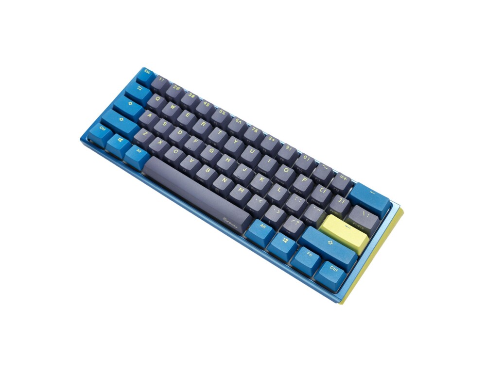 Клавиатура Геймърска механична клавиатура Ducky One 3 DayBreak 60% Hotswap Cherry MX Silver RGB, PBT Keycaps 4