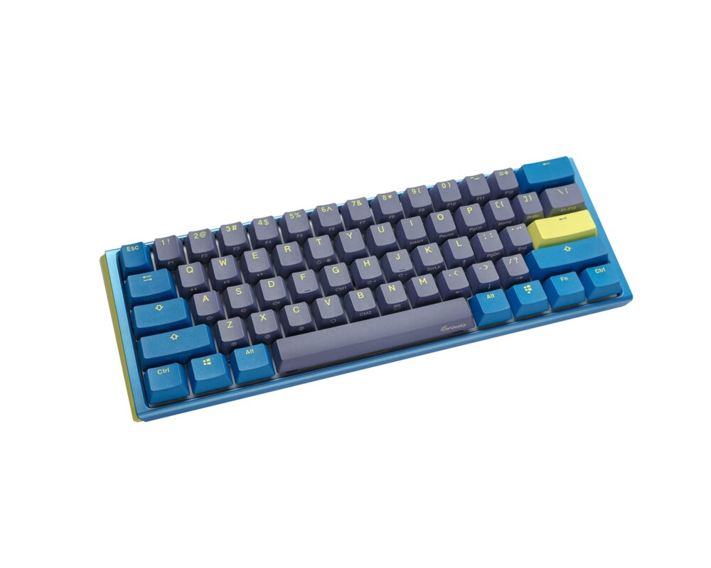 Клавиатура Геймърска механична клавиатура Ducky One 3 DayBreak 60% Hotswap Cherry MX Silver RGB, PBT Keycaps 5