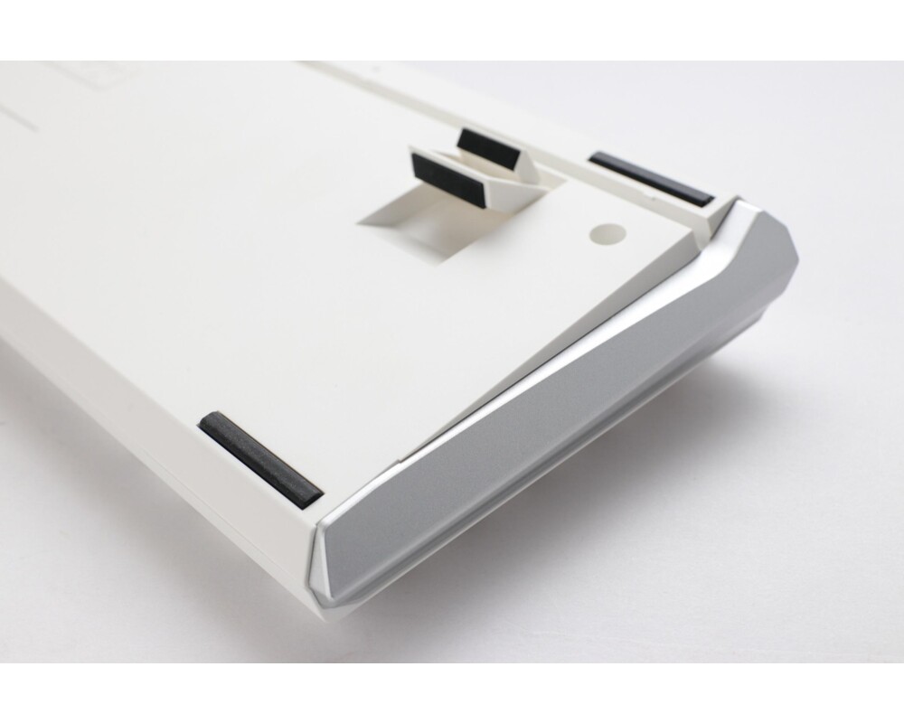 Клавиатура Геймърскa механична клавиатура Ducky One 3 Pure White TKL Hotswap Cherry MX Silver, RGB, PBT Keycaps 7