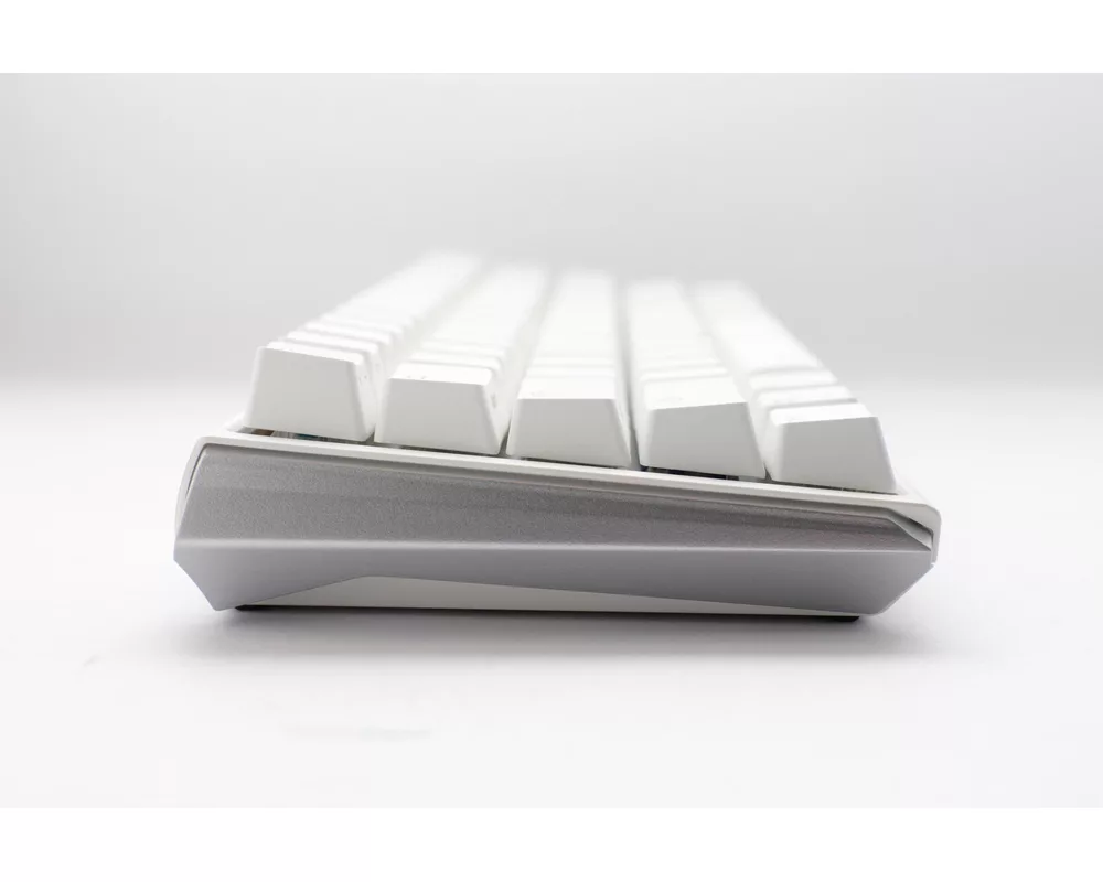Клавиатура Геймърскa механична клавиатура Ducky One 3 Pure White Mini 60%, Hotswap Cherry MX Clear, RGB, PBT Keycaps 4