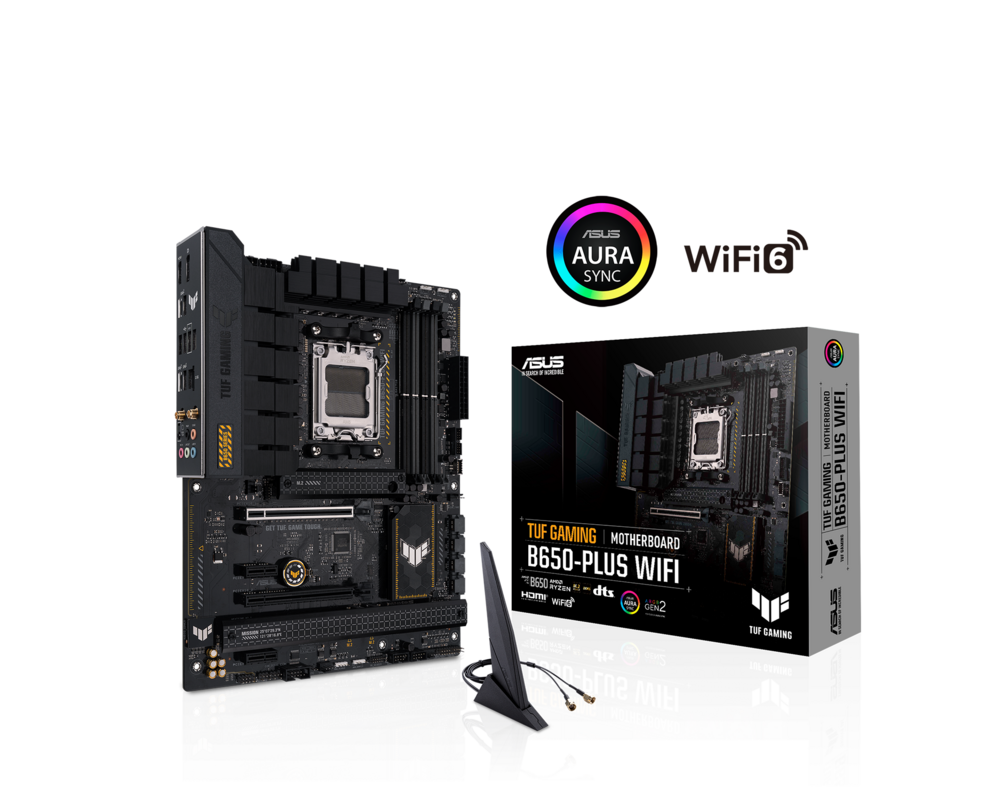 Дънна платка ASUS TUF GAMING B650-PLUS WIFI 12
