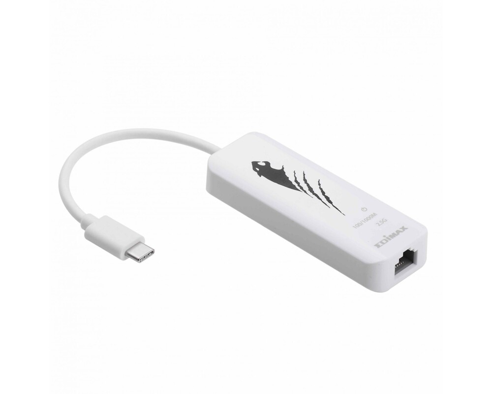 Мрежова карта EDIMAX EU-4307, USB-C, 2.5 Gigabit Ethernet, Бял 2
