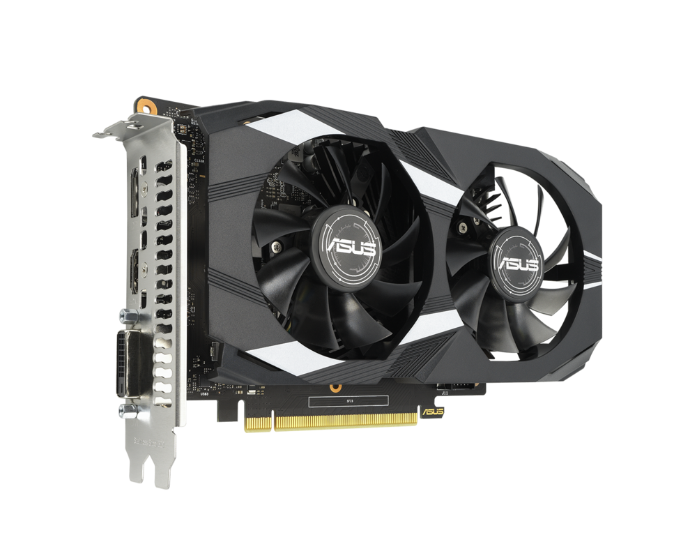 Видеокарта  ASUS Dual GeForce GTX 1650 V2 OC Edition 4GB GDDR6 3