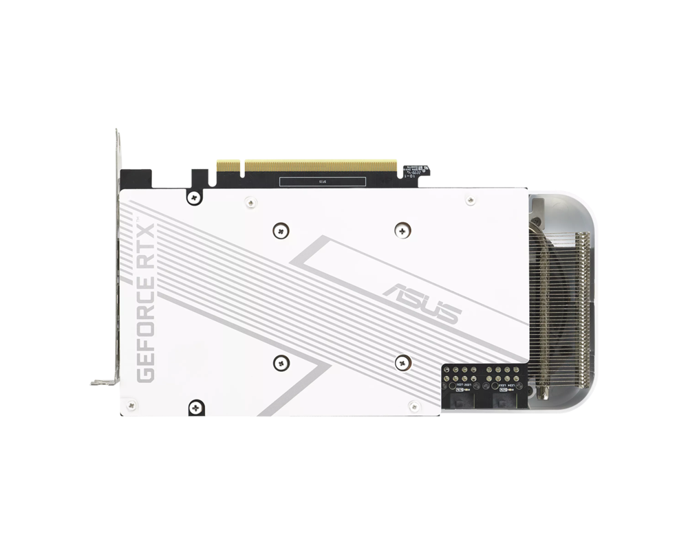Видеокарта ASUS Dual GeForce RTX 3060 Ti White OC Edition 8GB GDDR6X 10