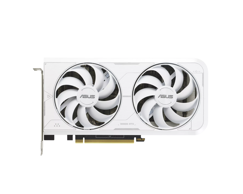 Видеокарта ASUS Dual GeForce RTX 3060 Ti White OC Edition 8GB GDDR6X 6