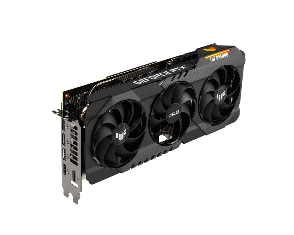 Видеокарта ASUS TUF Gaming RTX 3060 Ti OC Edition 8GB GDDR6X 10