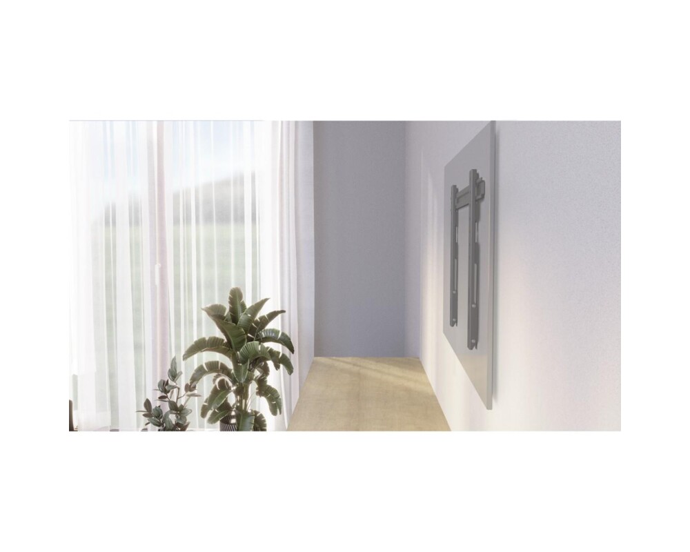 Стойка за OLED TV Hama TILT "Ultraslim", 229 см (90"), 600 x 400, плоска, антрацит 7