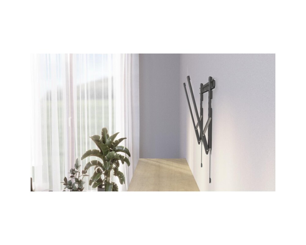 Стойка за OLED TV Hama TILT "Ultraslim", 229 см (90"), 600 x 400, плоска, антрацит 6