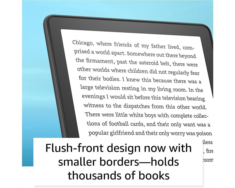 Електронна книга eBook Kindle Paperwhite 6.8", 16GB, 2021, 11 генерация, IPX8, Черен 7