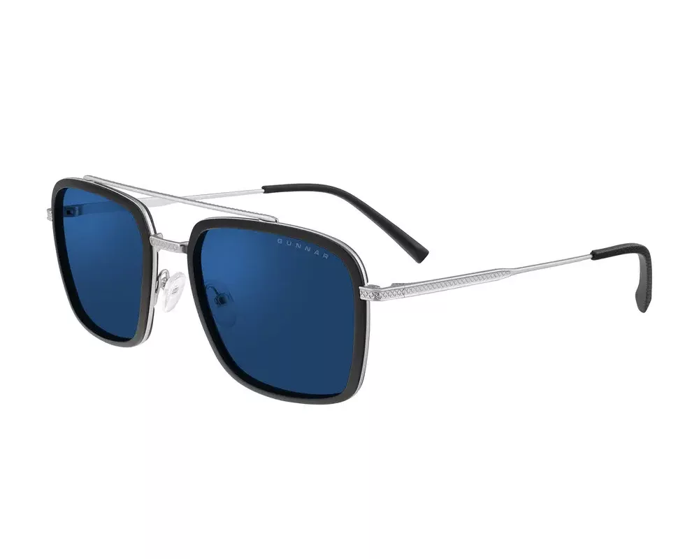 Очила за компютър Слънчеви очила GUNNAR Baron Silver 2