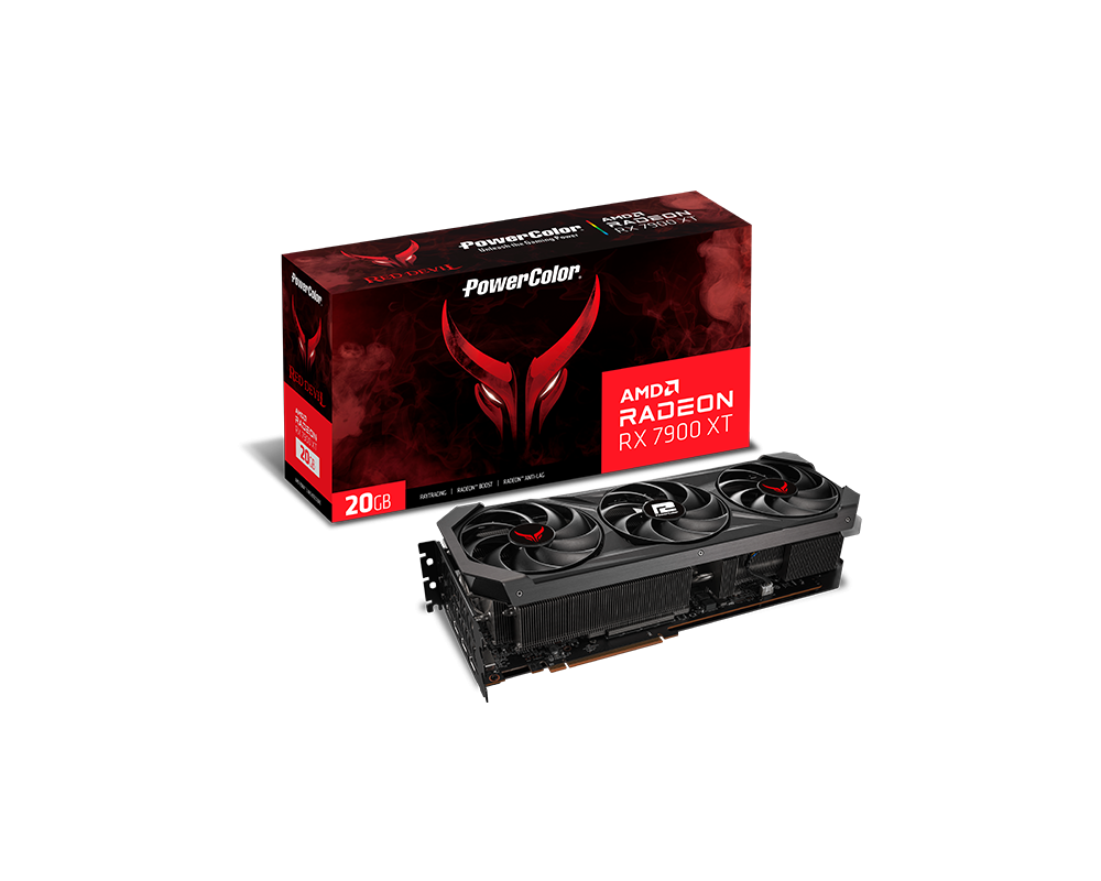 Видеокарта Powercolor Red Devil Radeon RX 7900 XT 20GB GDDR6 6