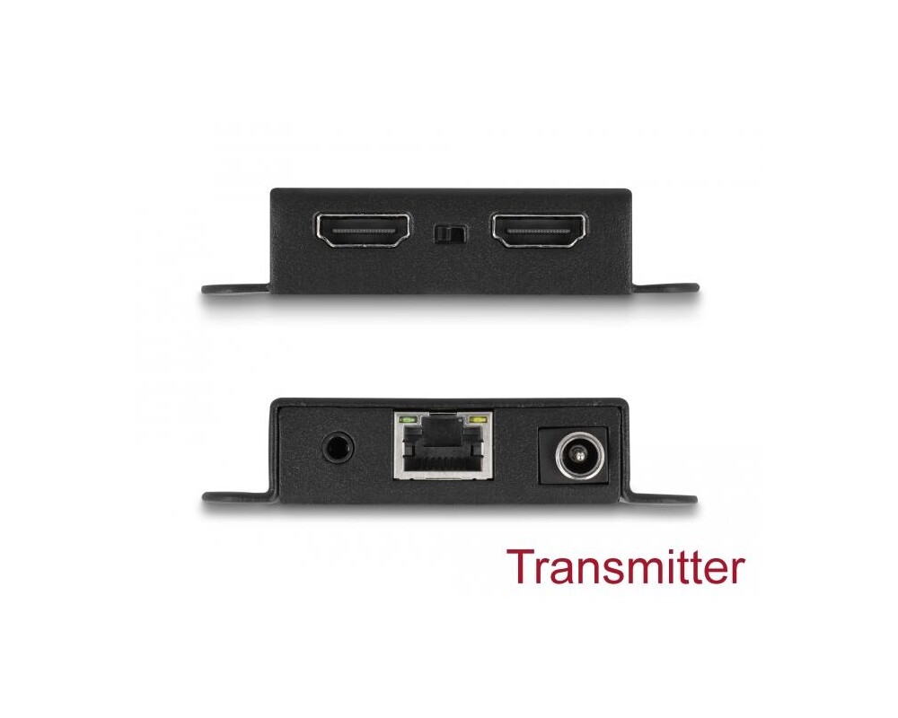 Кабел HDMI Extender (усилвател) DeLock, Усилва HDMI сигнал до 40/70 м по UTP кабел 4