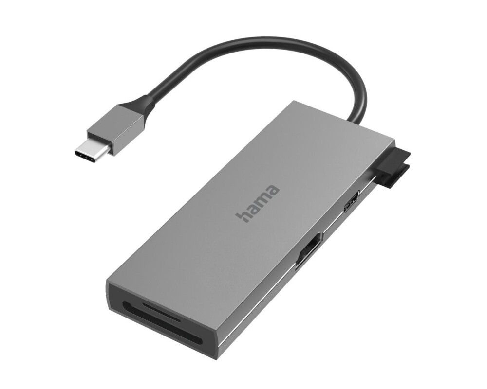 USB хъб 6-портов хъб USB-C, HAMA-200110 2