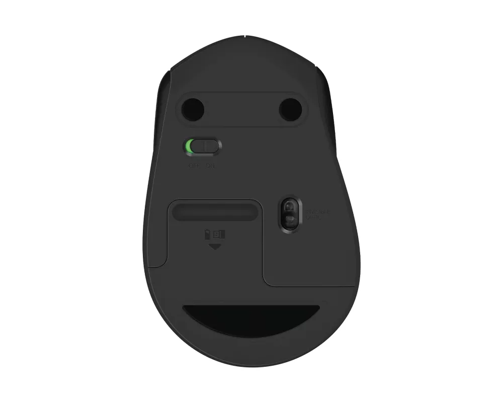 Мишка Безжична Logitech B330 Silent Plus 2.4GHz, Черна 11