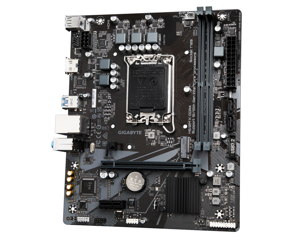 Дънна платка GIGABYTE H610M-K, socket 1700, Micro ATX 3