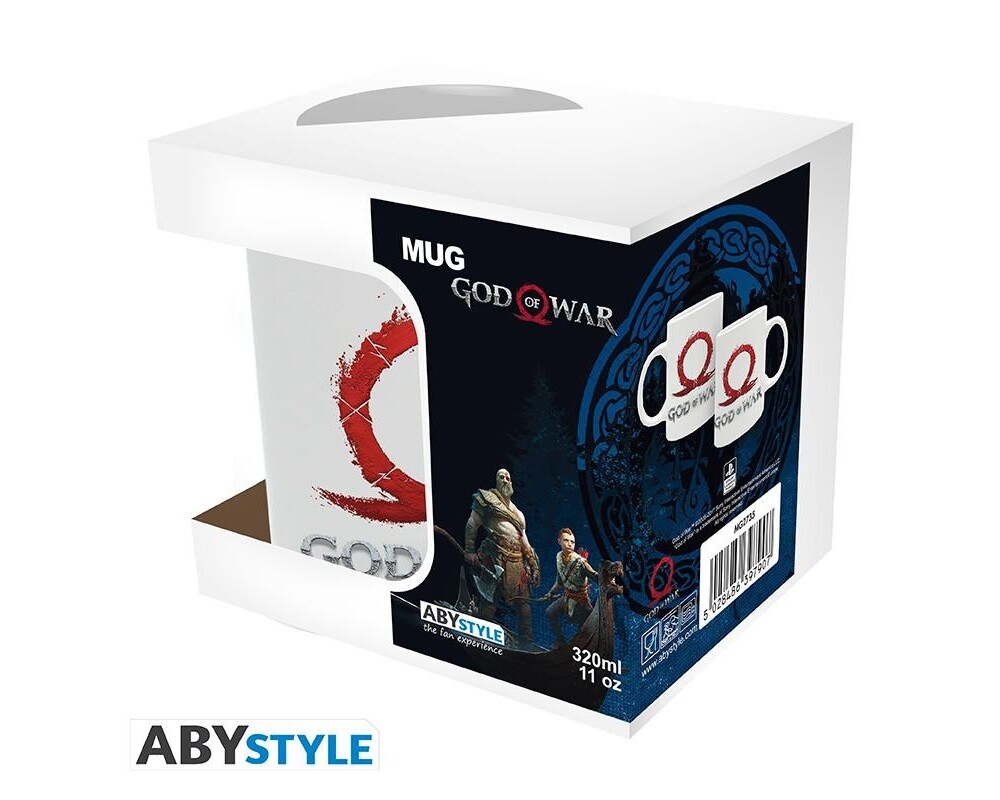 Аксесоар Чаша ABYSTYLE GOD OF WAR Logo 4