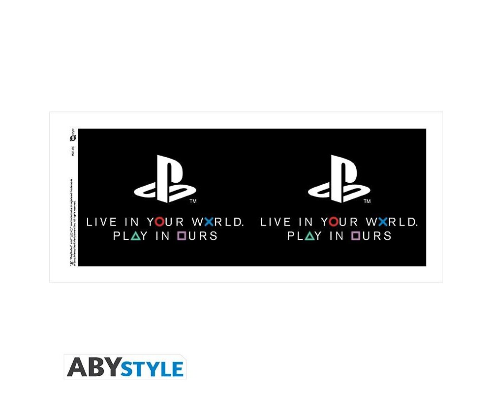 Аксесоар Чаша ABYSTYLE PLAYSTATION World 3